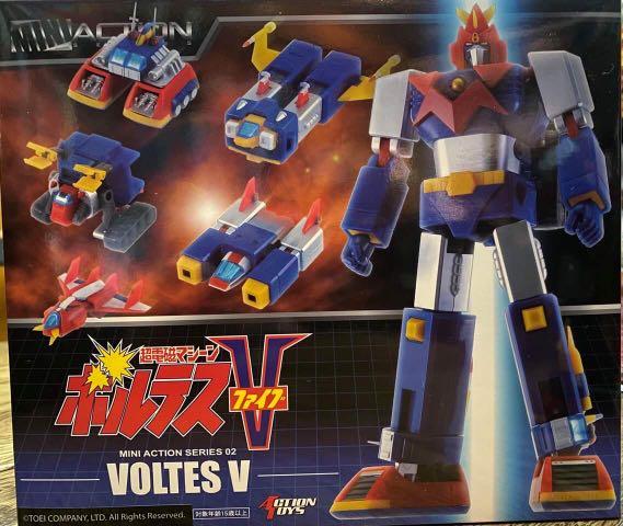 VOLTES V Action Series Mini Action 02 (Category: Figurines & Statues) located in Muntinlupa City. Submitted by menchps (Listing ID 1066116220, Image 1). Description: Details provided in the photo.