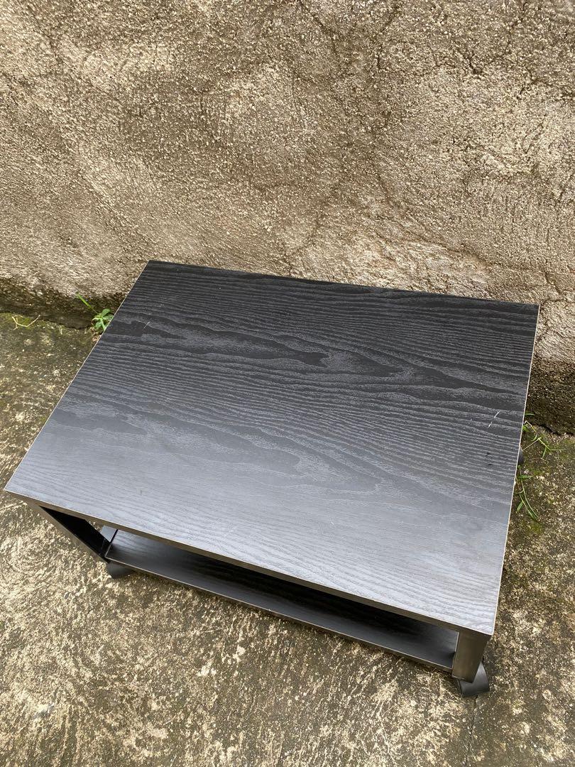 wooden side table with wheels (Category: Storage Boxes & Baskets) located in Manila. Submitted by annie_annie83 (Listing ID 1066035986, Image 3). Description: .