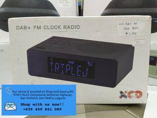 XCD - Dab + FM Clock Radio