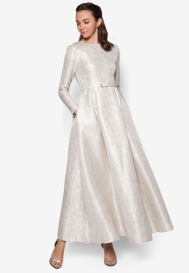 Zalia best sale jacquard dress