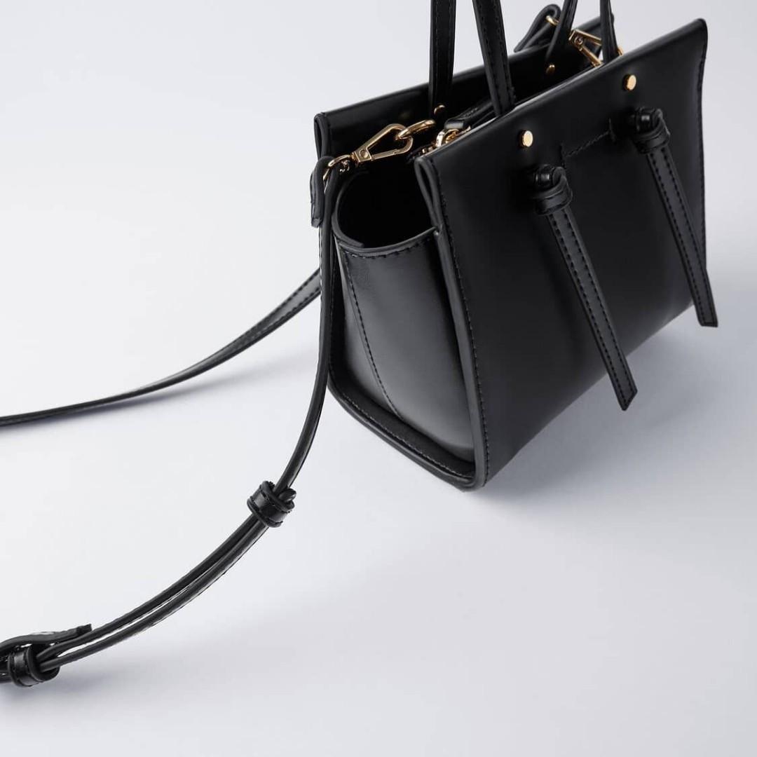Mini city online bag with knots