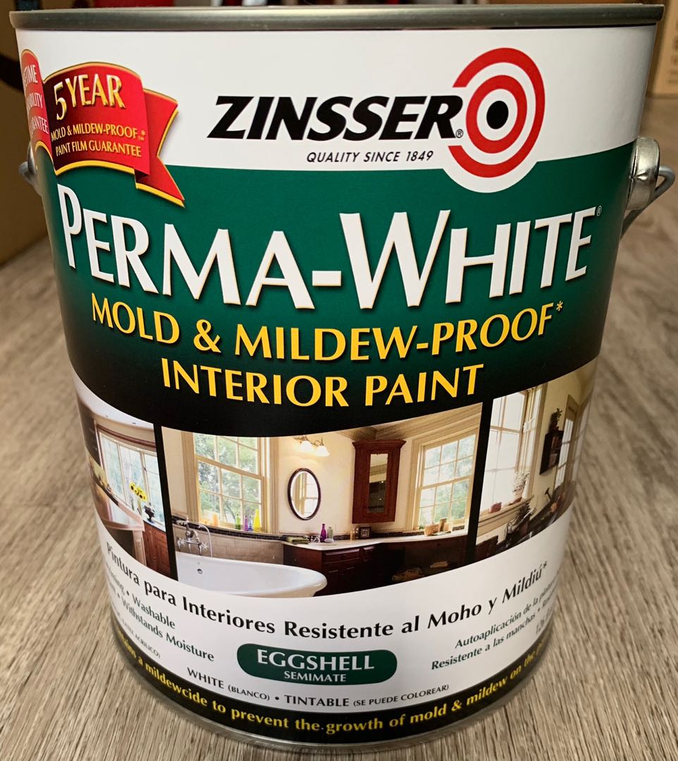 Zinsser PermaWhite Paint, Everything Else on Carousell