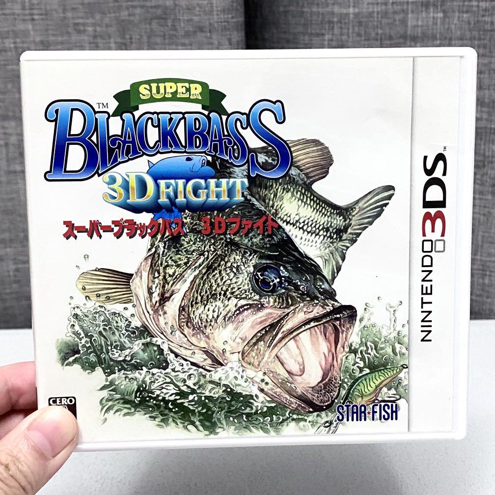 中古) 原裝日版3DS Game Black Bass 釣魚模擬遊戲, 遊戲機, 遊戲機遊戲 