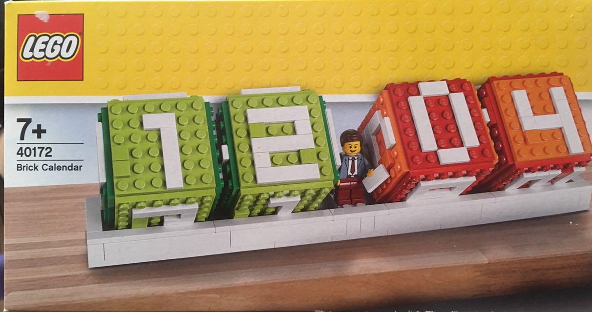 Lego brick calendar shop 40172