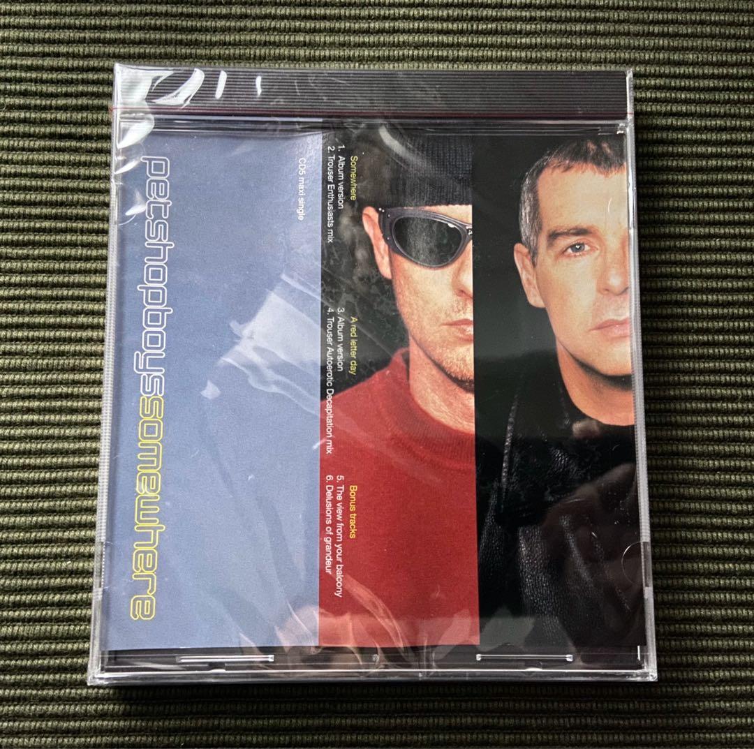全新未拆) Pet Shop Boys 收藏系列‎– Somewhere 美版Maxi-Single