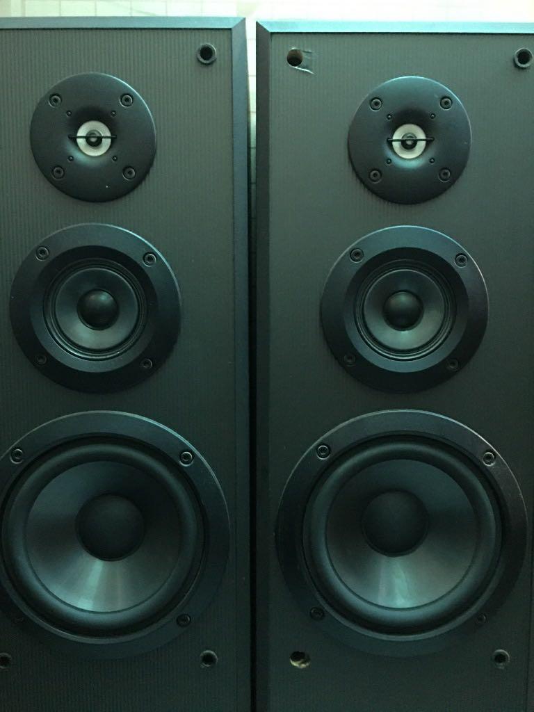 日本 sony ss mf400h 落地喇叭 劇院喇叭 三音路 泰國製造 150W, 耳機及錄音音訊設備, Soundbar、揚聲器、藍牙喇叭