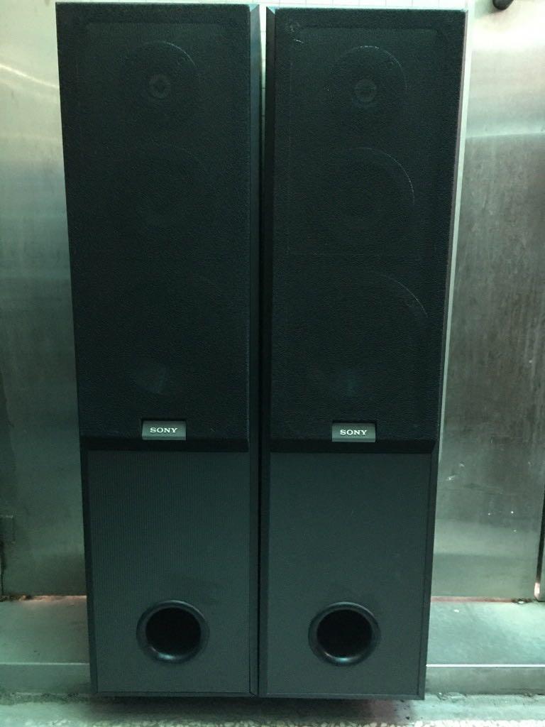 日本 sony ss mf400h 落地喇叭 劇院喇叭 三音路 泰國製造 150W, 耳機及錄音音訊設備, Soundbar、揚聲器、藍牙喇叭