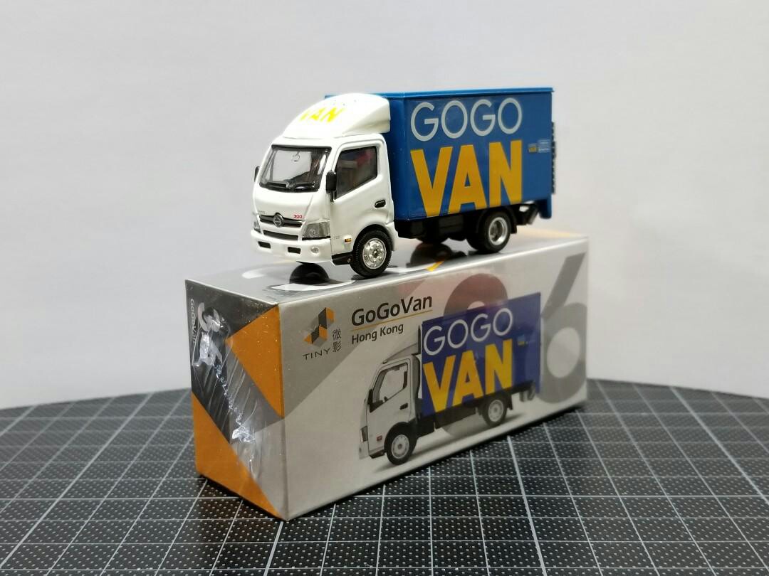 全新Tiny Go Go Van Isuzu 微影貨車truck gogovan, 興趣及遊戲, 玩具