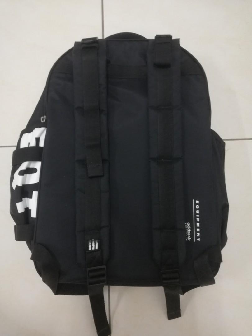 Adidas originals eqt store backpack in black ce5550