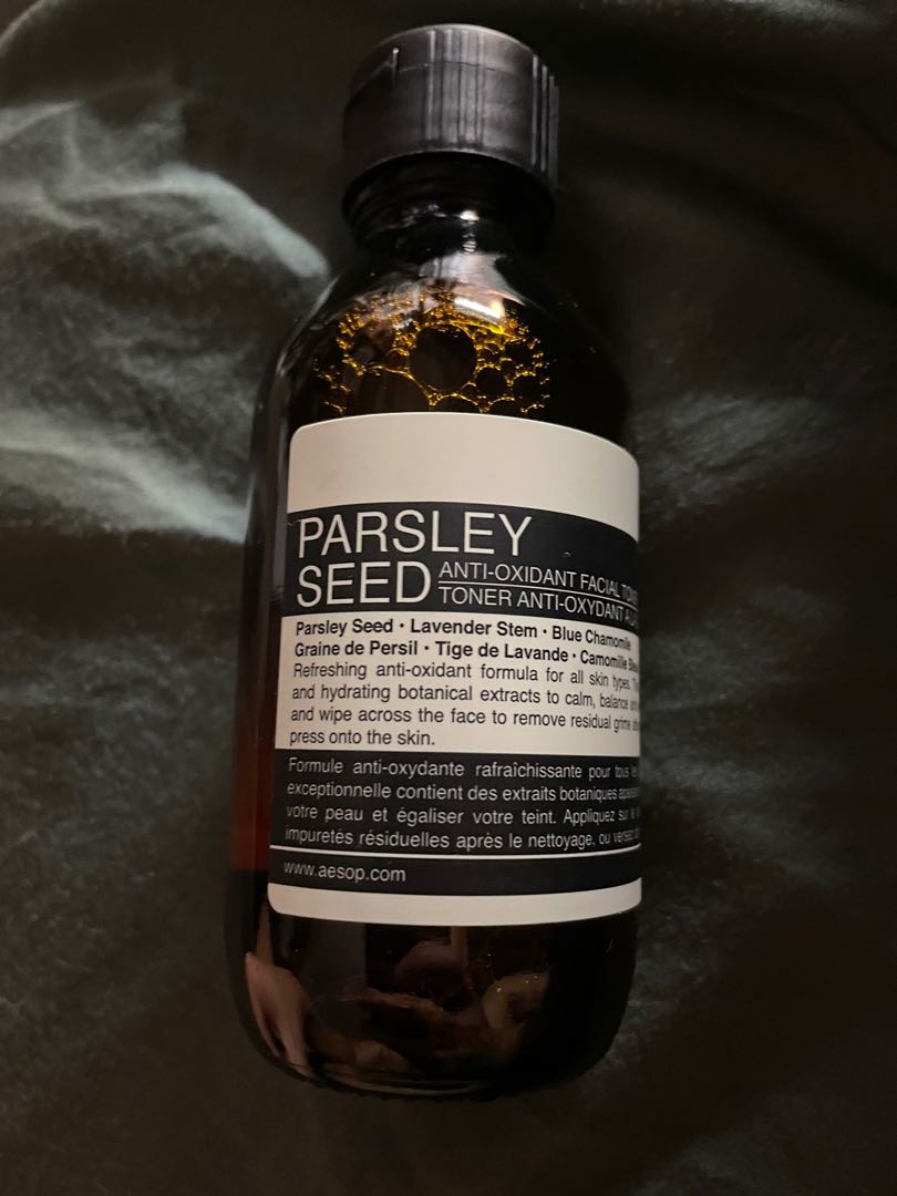 parsley toner