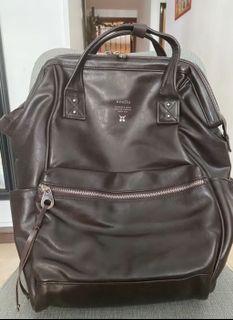 anello large premium leather backpack