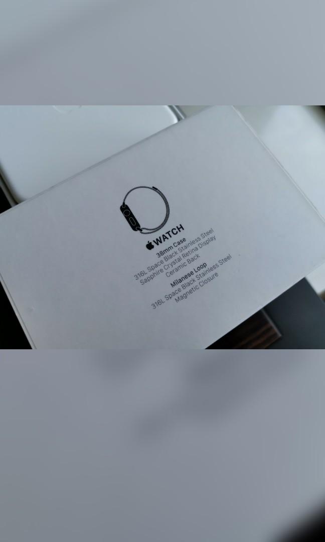 Apple watch 38mm case outlet 316l stainless steel sapphire crystal