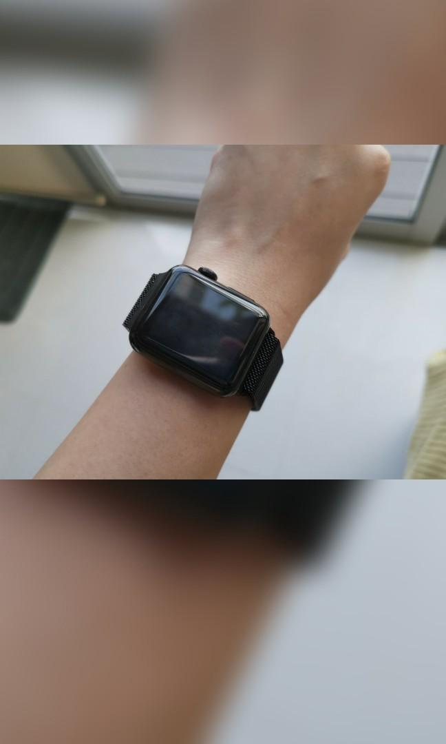 Apple Watch Series 1 316L Space Black Stainless Steel Sapphire