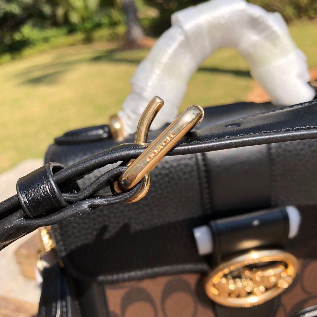 Authentic coach 6504 6192 Small Top Handle, Luxury, Bags