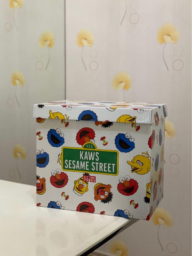 BN Uniqlo x Kaws x Sesame Street Plush Toy Complete Box Set Multi