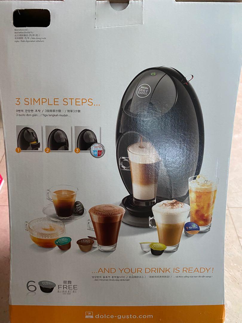 [BNIB] Nescafe Dolce Gusto JOVIA Coffee Machine Black, TV & Home
