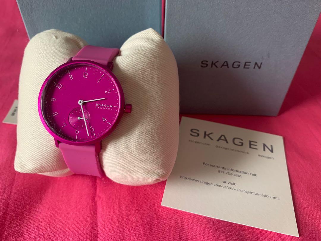 Brand new authentic Skagen pink watch Mobile Phones Gadgets