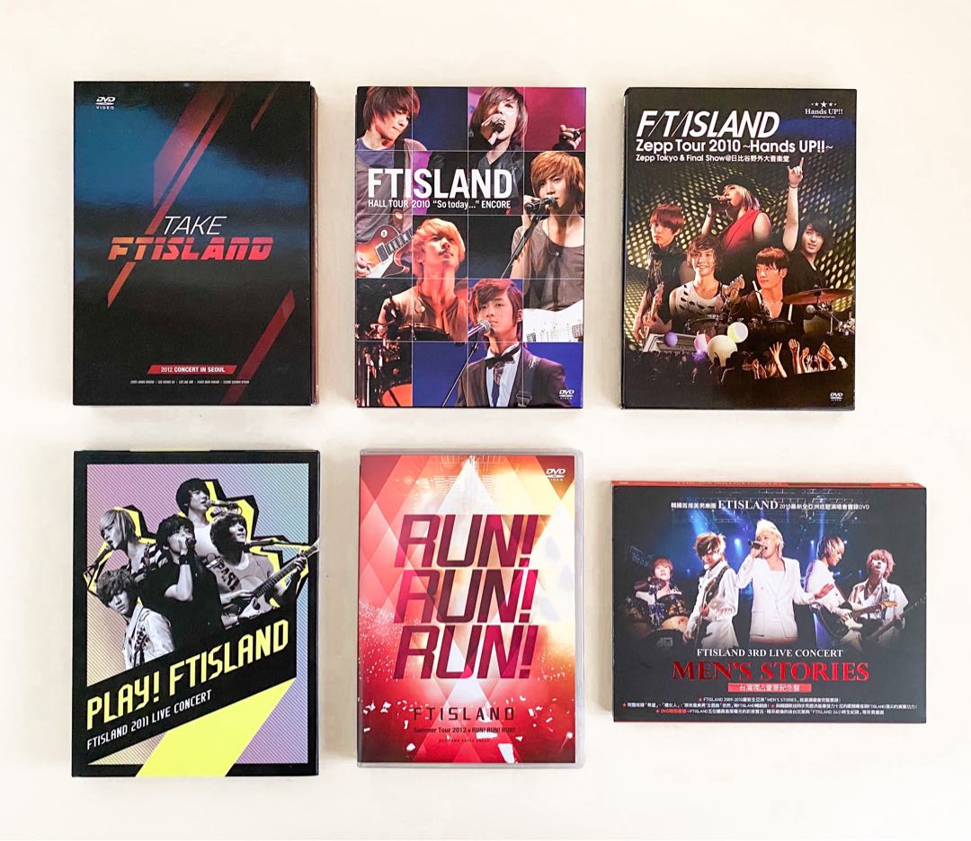 [BUNDLE] FT Island Concert DVDs, Hobbies & Toys, Memorabilia
