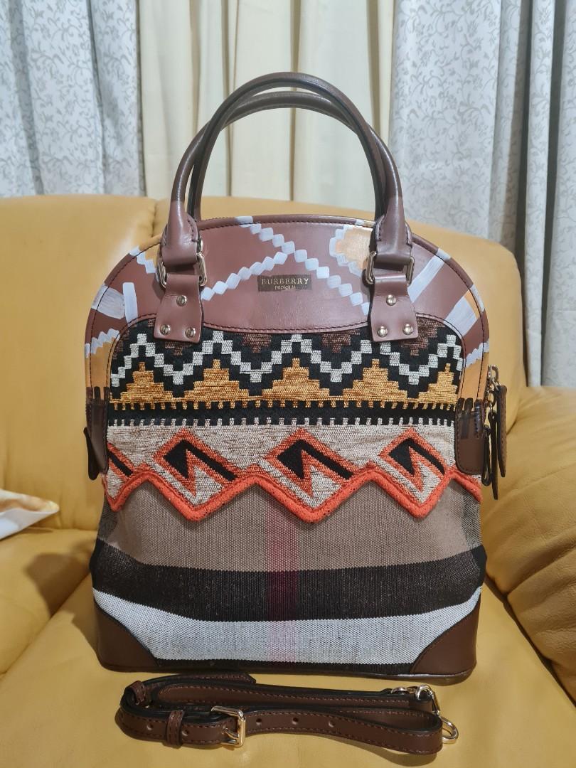 Burberry prorsum hand painted bag hotsell