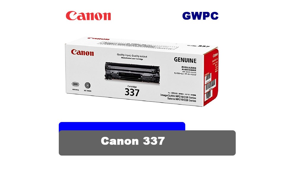 canon 337 toner cartridge black original
