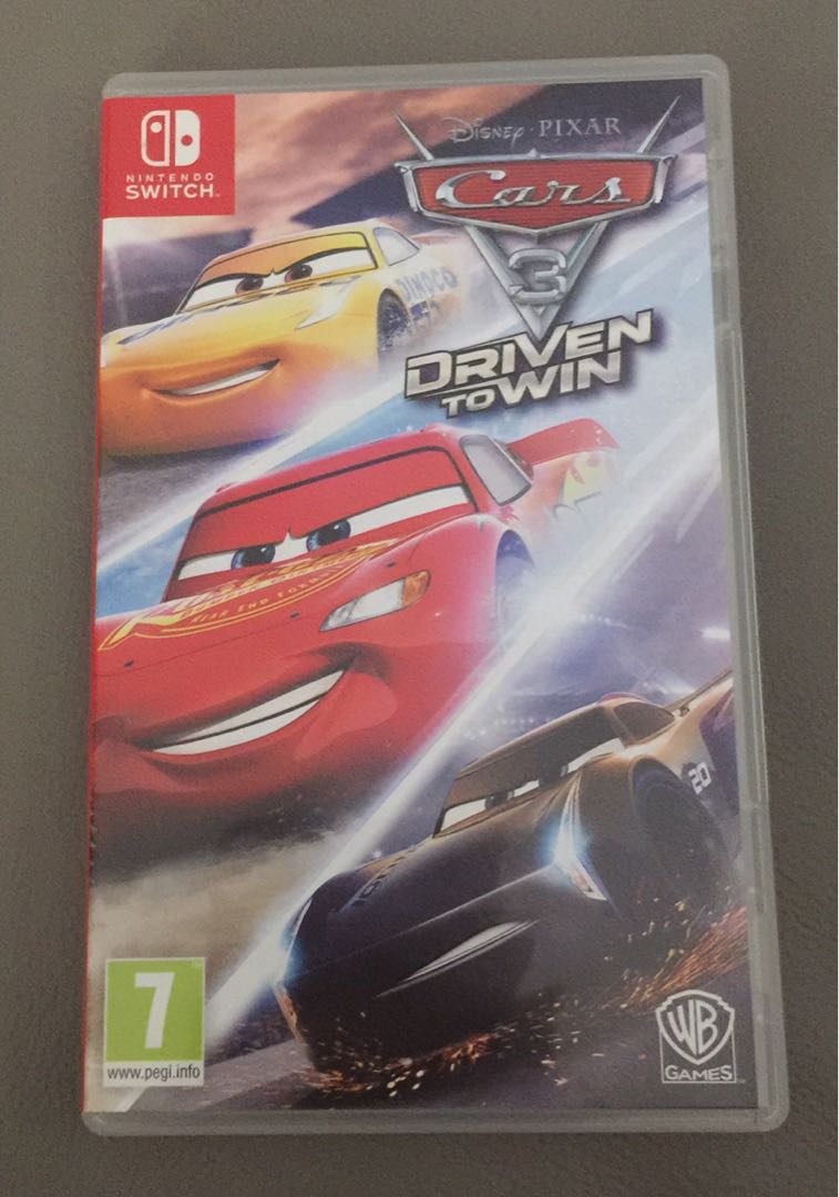 二手cars switch game, 遊戲機, 遊戲機遊戲, Nintendo 任天堂 Carousell