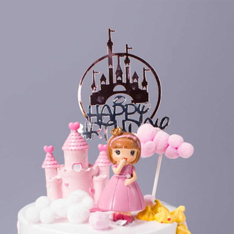 Castle Cake Topper (Disney Princess Theme), Hobbies & Toys, Stationery