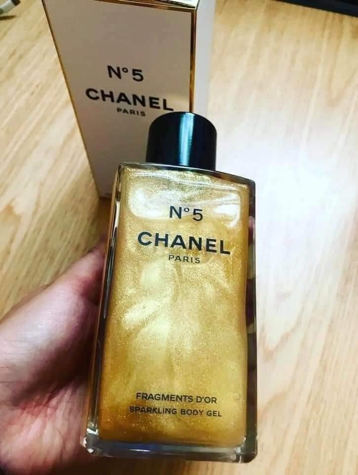 chanel n 5 sparkling body gel