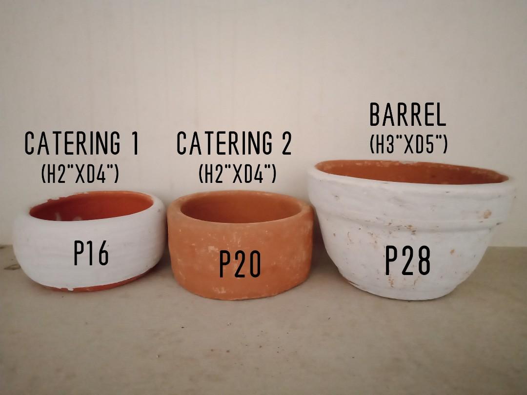 Clay Pots (Category: Gardening Tools & Ornaments) located in Manila. Submitted by sheelavie (Listing ID 1060326068, Image 2). Description: .