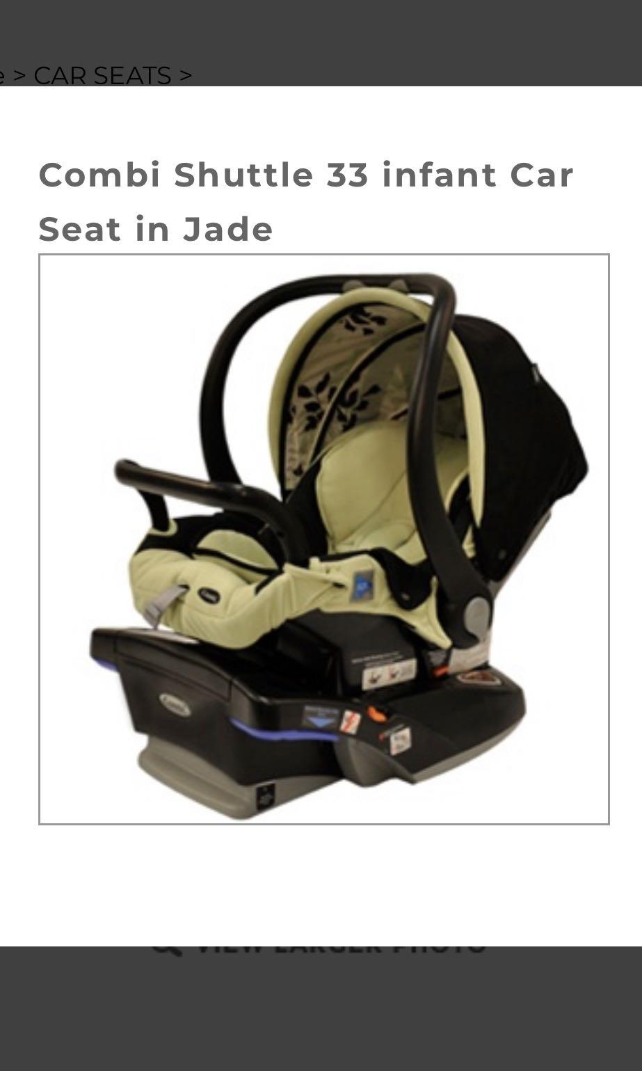 Combi Shuttle 33 Jade Car seat Babies Kids Going Out Car Seats on Carousell