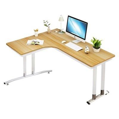Corner Study Table L Shape Desk, Furniture, Tables & Chairs on Carousell
