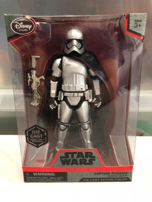 star wars captain phasma elite series die cast action figure