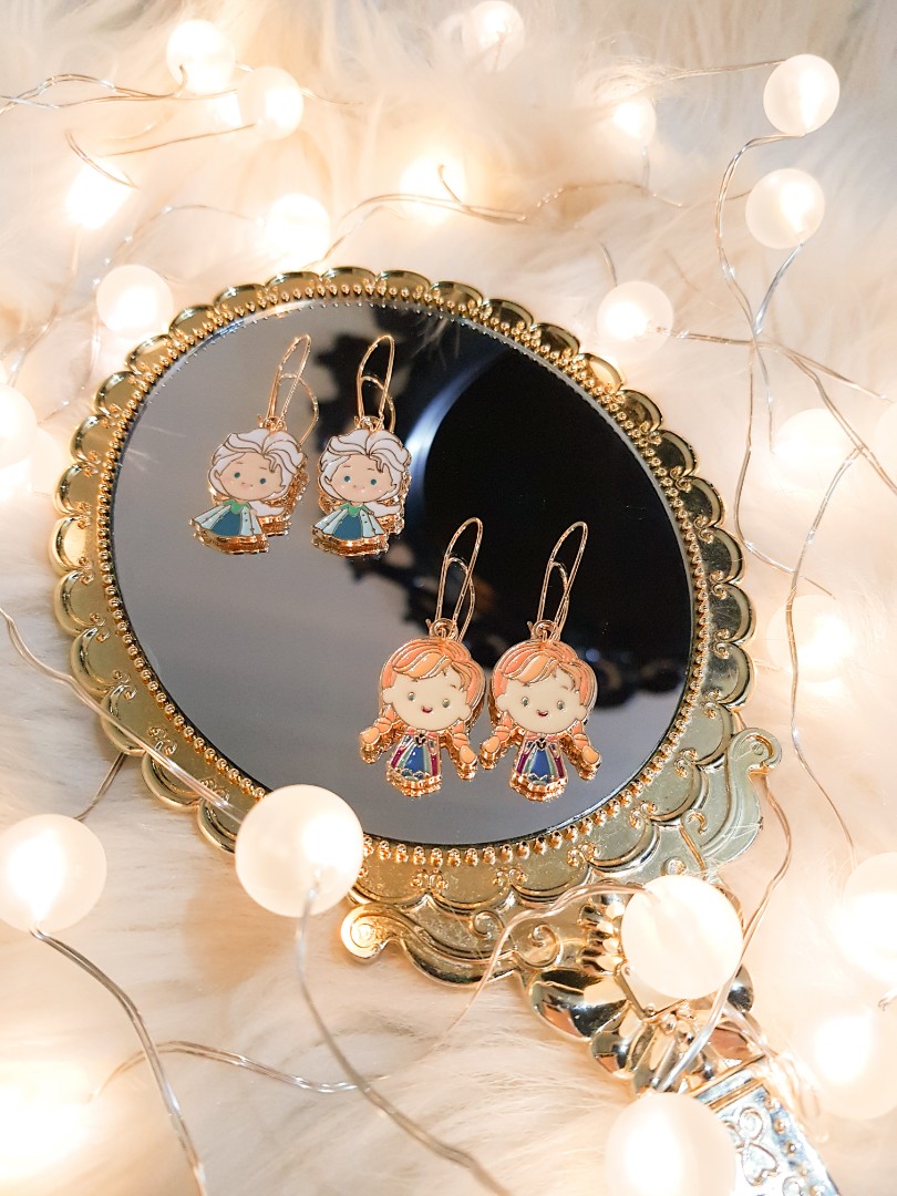 Elsa Anna Earrings Frozen Princess Women s Fashion Jewelry