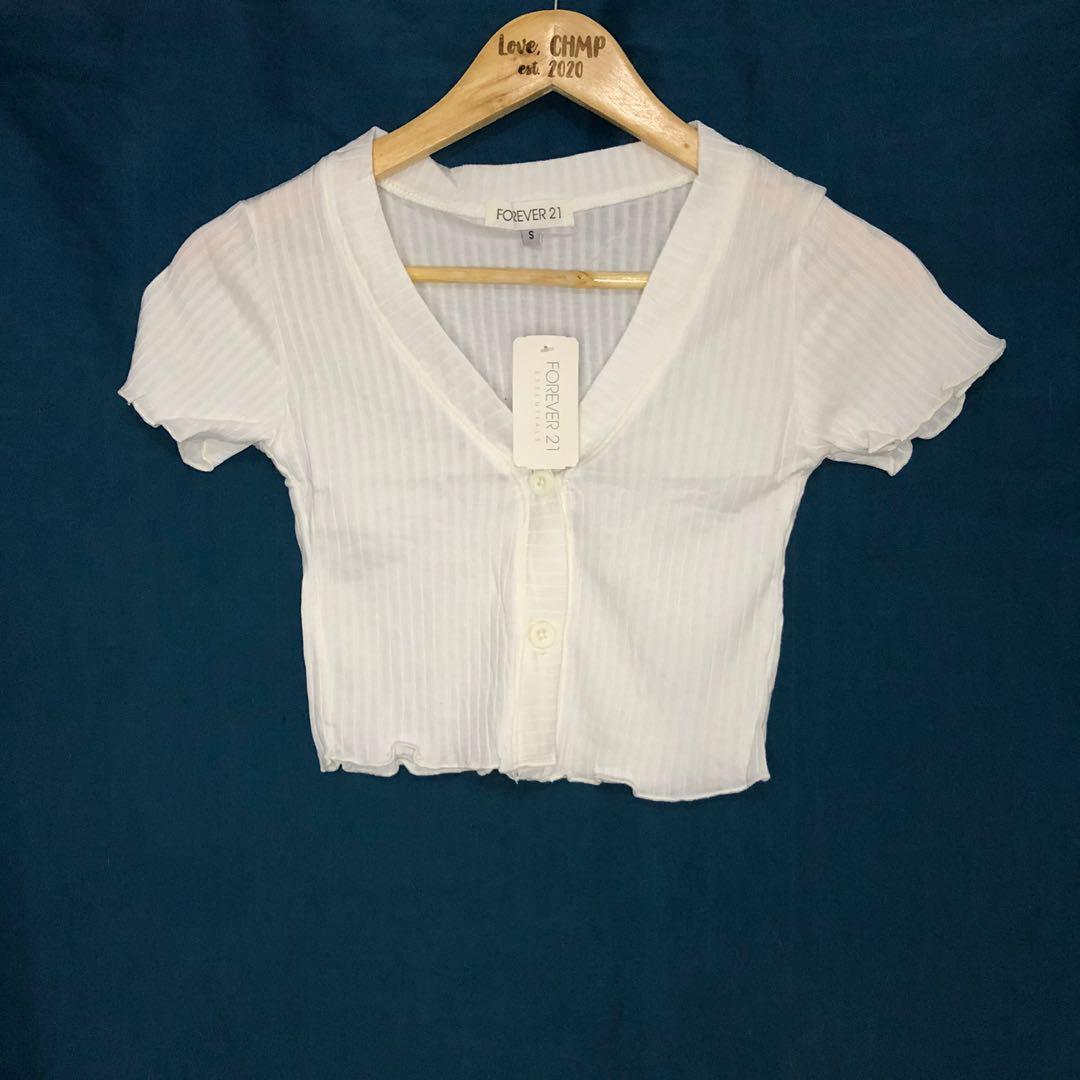 f21 button down top