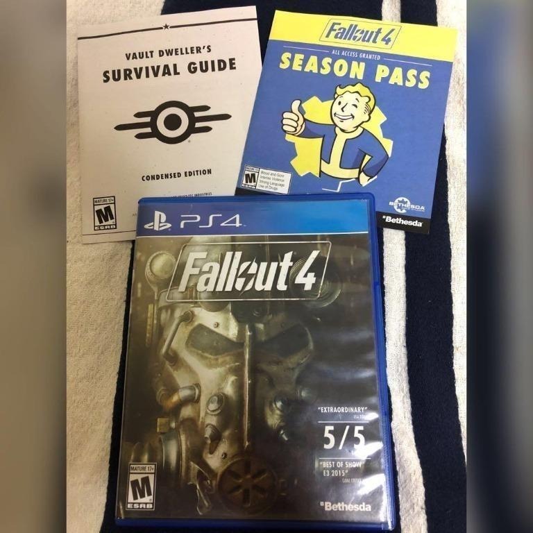 Fallout 4 Ps4 Game Playstation 4 Ps 4 Fallout4 Fall Out Toys Games Video Gaming Video Games On Carousell