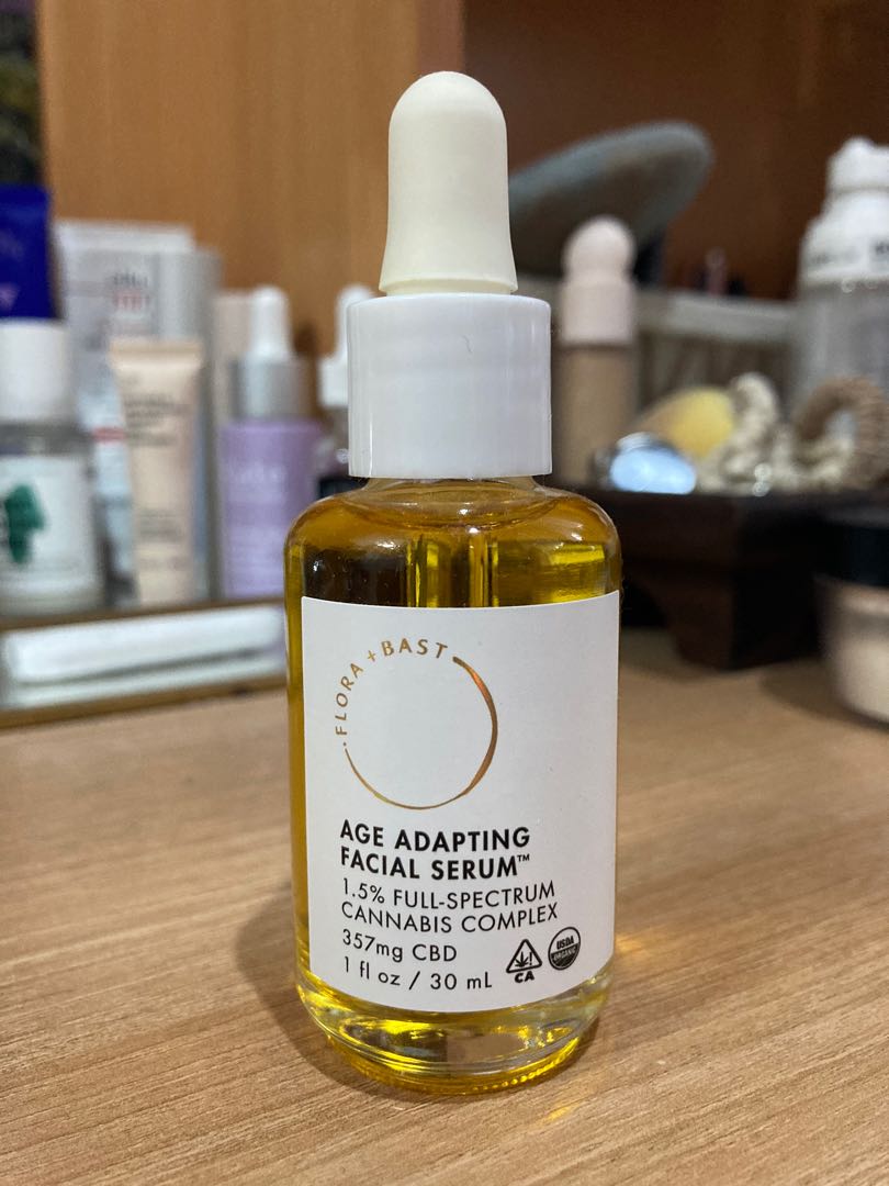 flora and bast age adapting facial serum