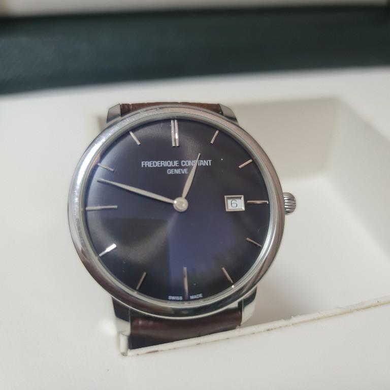 Frederique constant black store dial