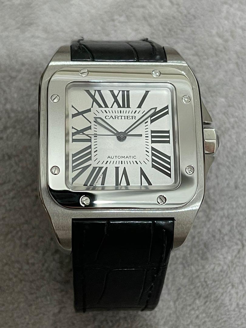 Cartier santos sales 100 lm