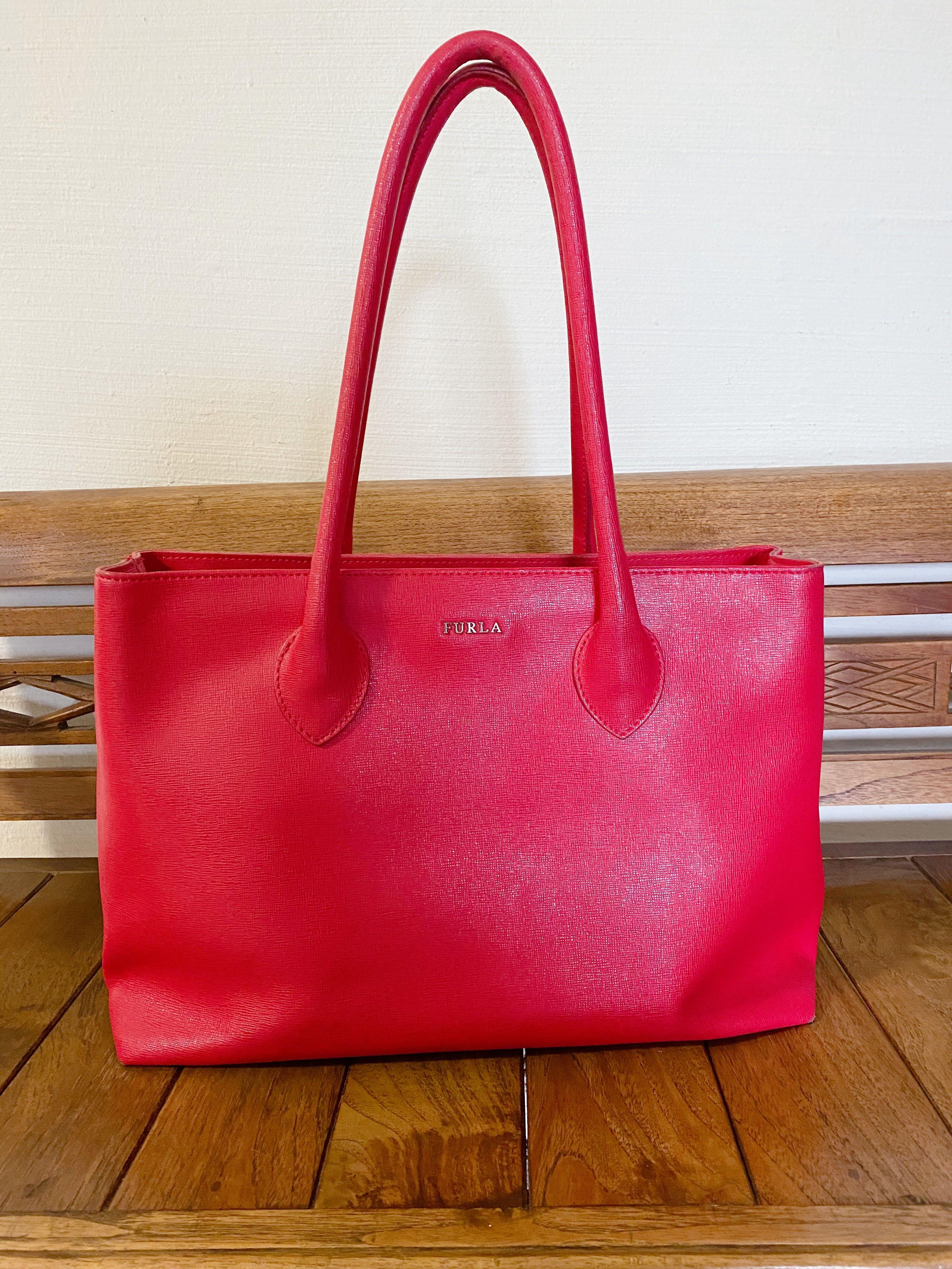 Buy FURLA Piper Xl Women's Handbag (Lampone) at Amazon.in