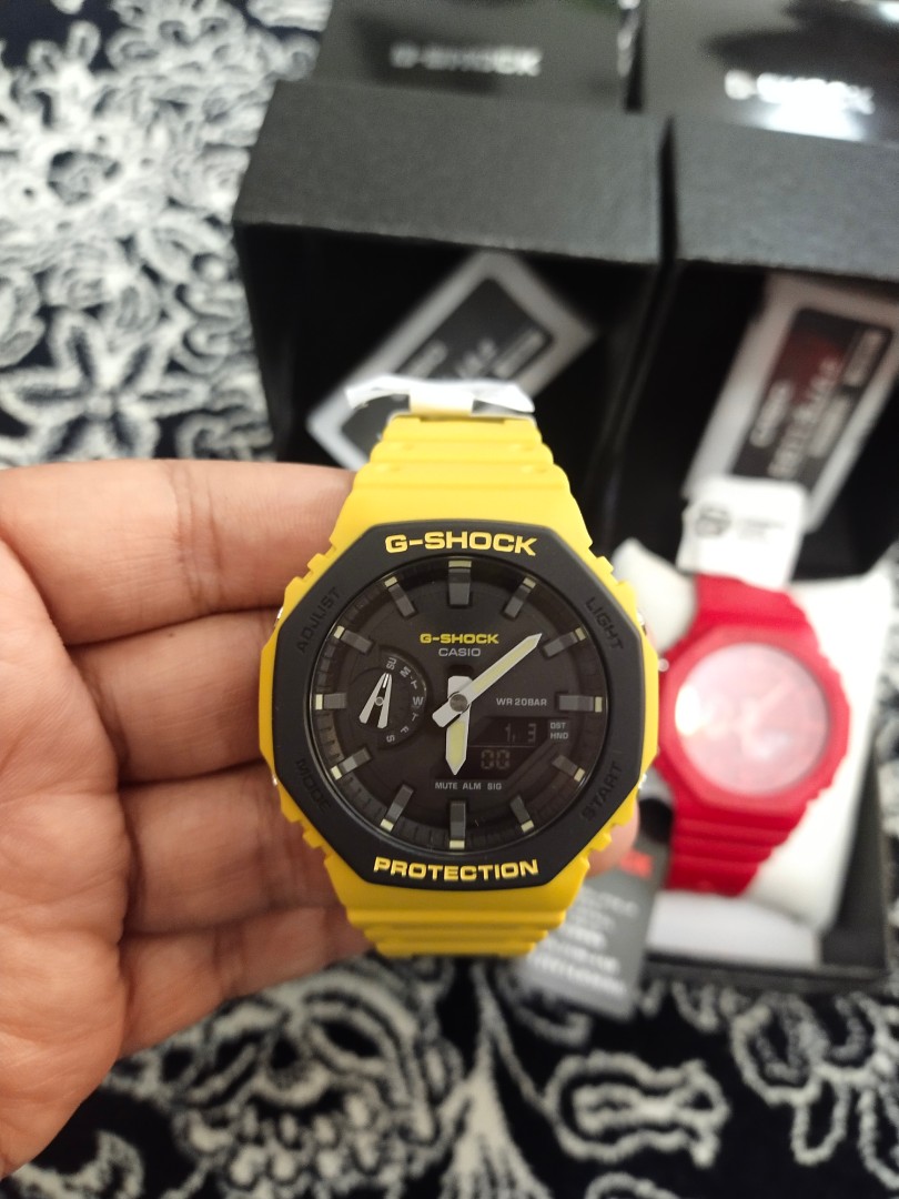 G shock tmj kuning Men s Fashion Watches Accessories Watches