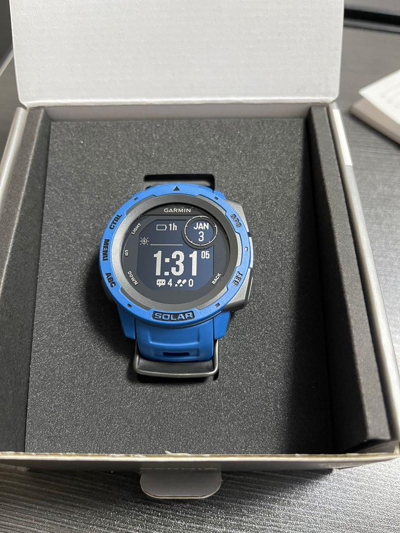 garmin instinct blue
