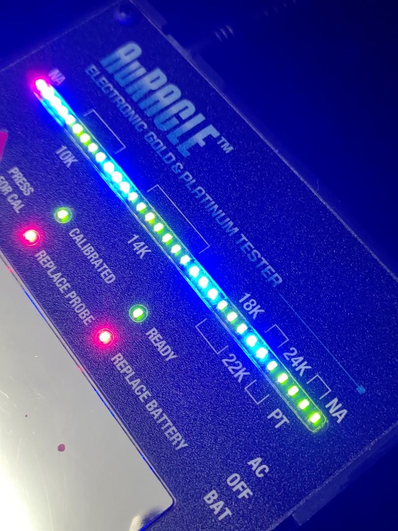 黃金回收神器，驗金檢驗設備裸機，二手出清優惠，gemoro agt1舊金回收 黃金成色分析儀