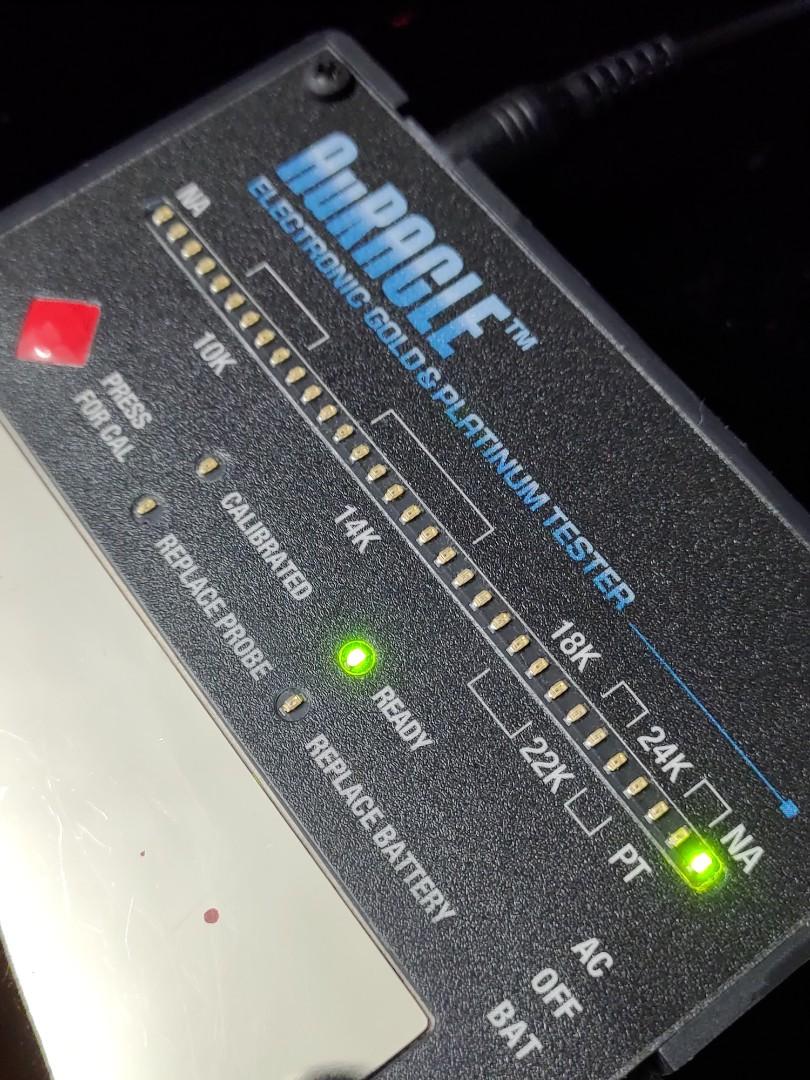 黃金回收神器，驗金檢驗設備裸機，二手出清優惠，gemoro agt1舊金回收 黃金成色分析儀