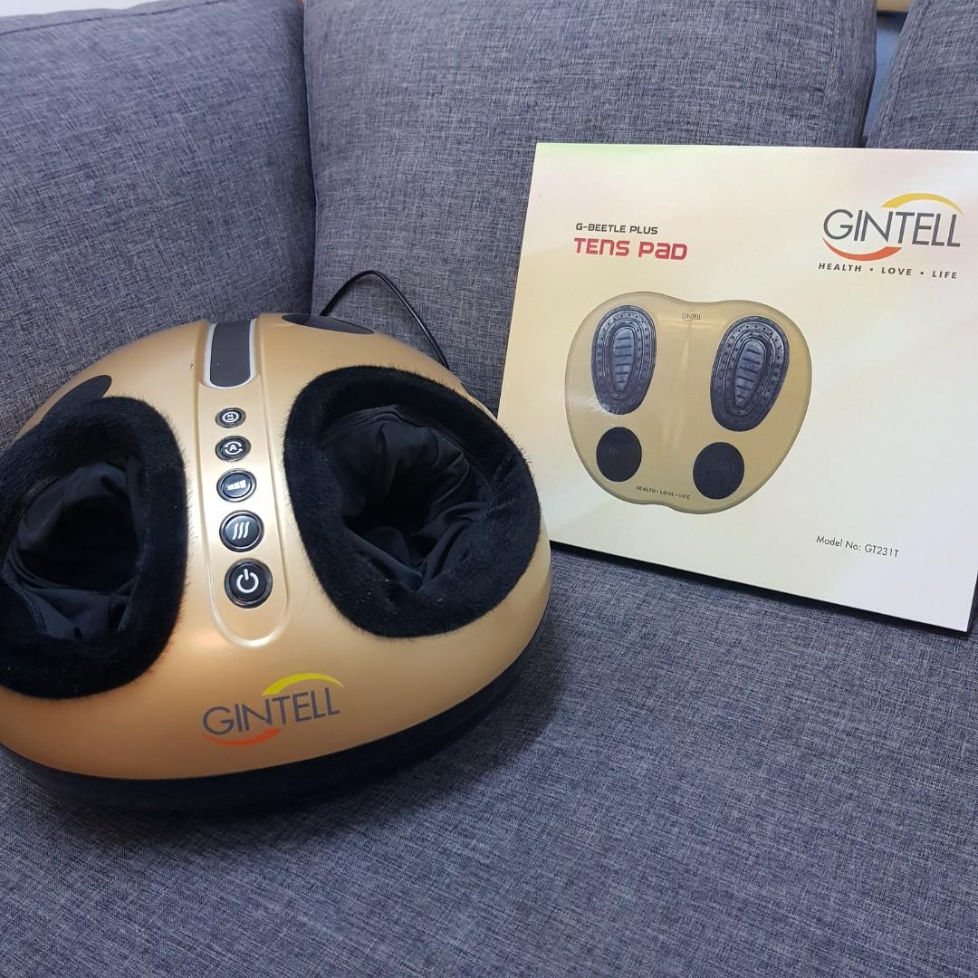 Gintell G Beetle Plus Foot Massager with Tens Pad Beauty