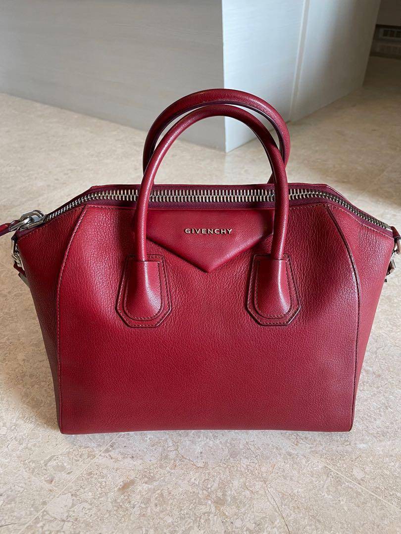 Medium antigona bag new arrivals in grained leather