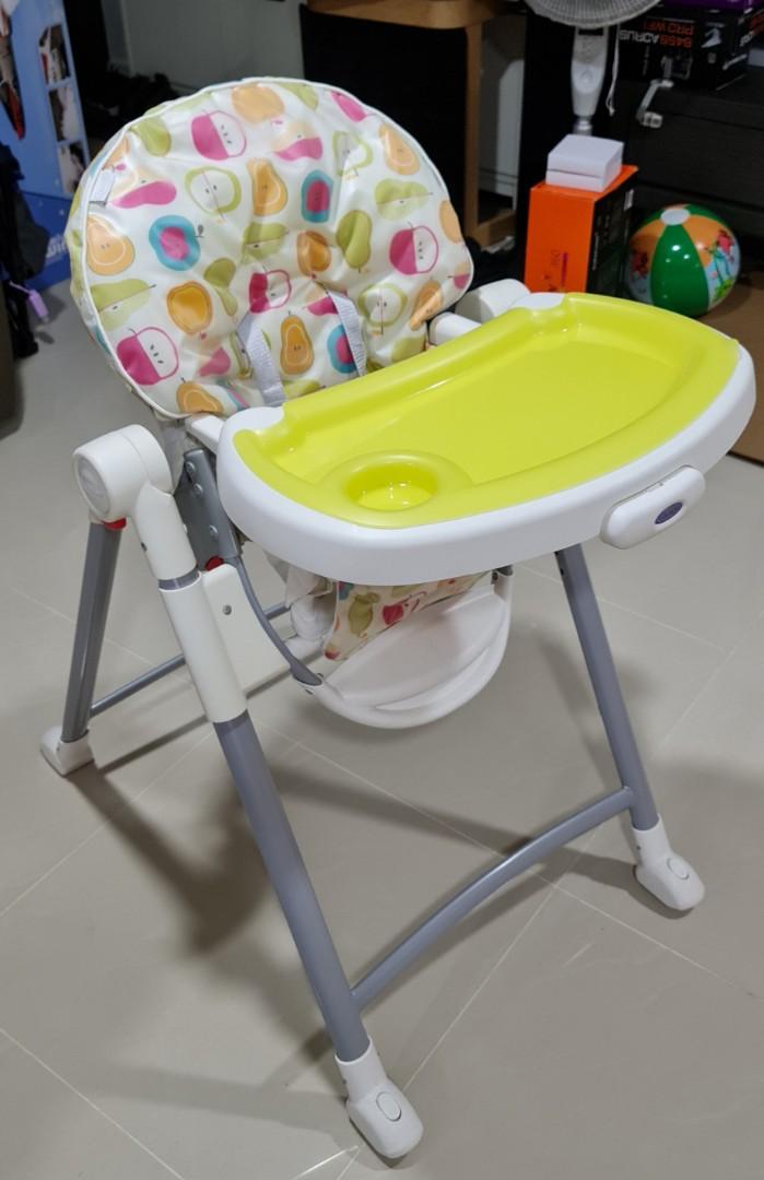 Graco fruit salad highchair top