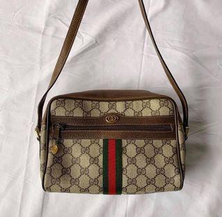 Gucci老花真品側背包❤️