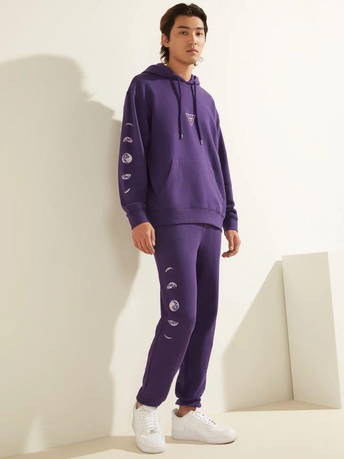 Guess Moonchild Hoodie, Men's Fashion 