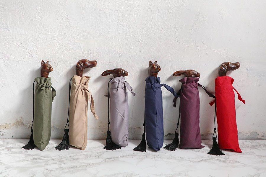 🇫🇷 Guy de jean Folding Umbrella Rabbit/Cat/Dog/Duck, 名牌, 飾物及配件- Carousell