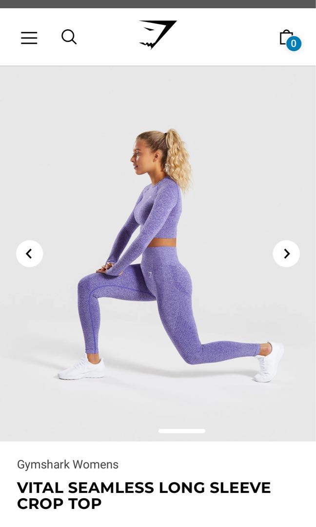 Gymshark vital seamless indigo marl shop