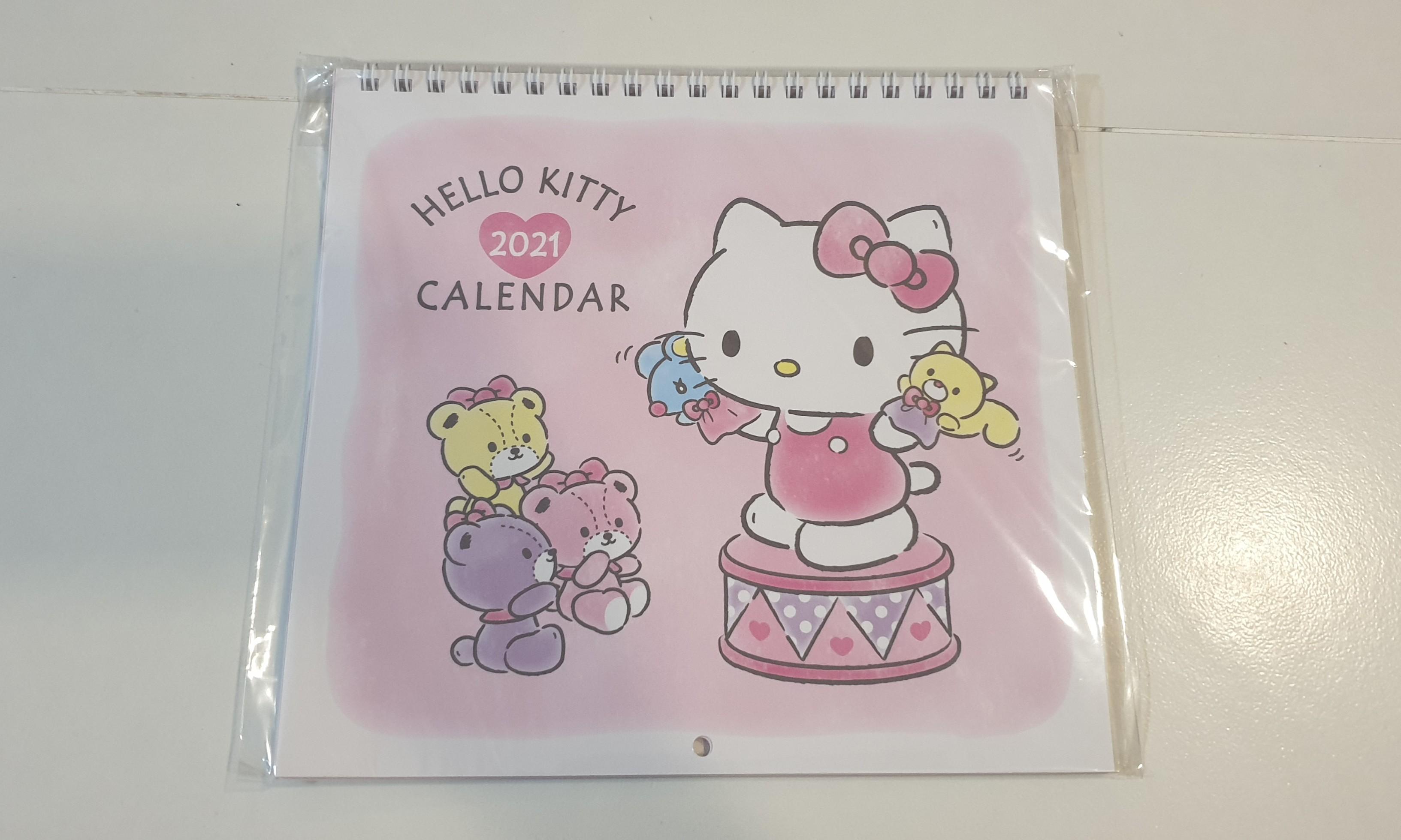 Download Printable Calendar 2021 Hello Kitty Gif